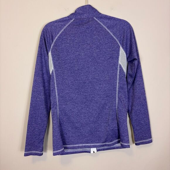 Majestic Women’s Minnesota Vikings Purple Full Zip Up Jacket Medium - Picture 2 of 6